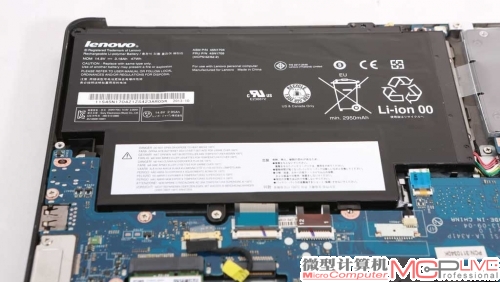 Yoga2 Pro13 配备了54Wh 规格电池，ThinkPad S1 Yoga 则配备了47Wh 电池规格。通过Powermark 测试，两款机型的续航时间都可以达到8 小时左右，在变形本中都属于十分优秀的水准。